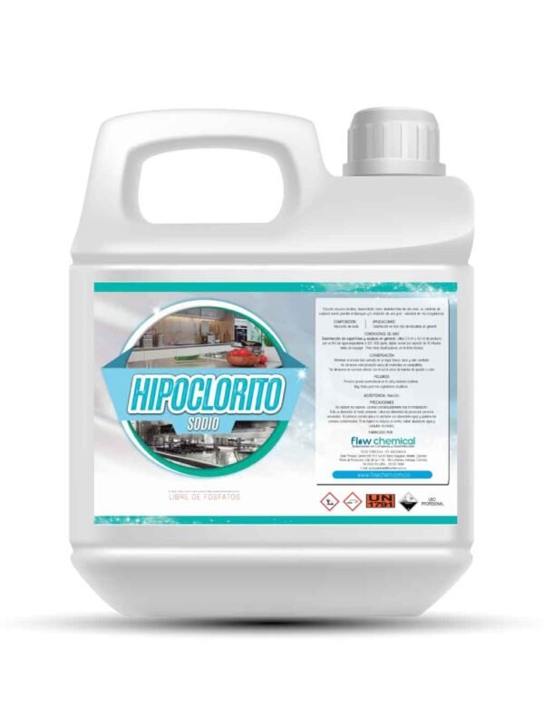 Hipoclorito de Sodio al 13% / Hipoclorito Blanqueador al 5.6%